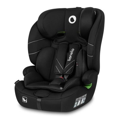 Lionelo - Scaun auto, Levi One i-Size, Universal, Instalare FWF, Cu tetiera reglabila in 10 pozitii, Cu spatar detasabil, 76-150 cm, Conform cu R129, Negru BYNLO-LEVI_ONE_I-SIZE_BLACK_CARBON