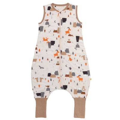 Sac de dormit cu picioruse si talpa antiderapanta Mountain Animals 110 cm + manseta 1.0 Tog BBXCJ774-10FN