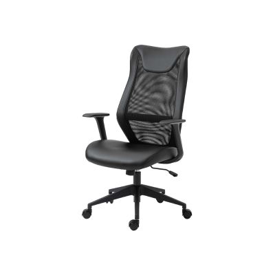 Scaun birou egonomic sl q346, mesh, inaltime reglabila, roti pivotante, cadru polipropilena, 136 kg, negru drm10260