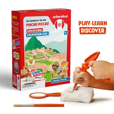 Arkerobox - Set arheologic educational si puzzle 3D, Machu Picchu JEMARK2445