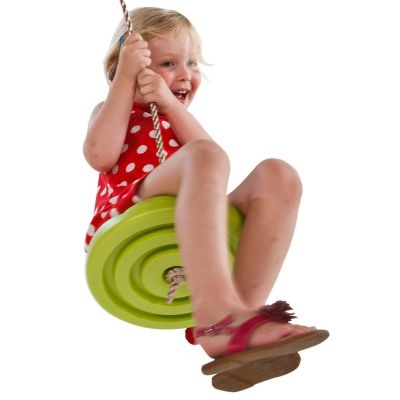 Leagan rotund din plastic, monkey pp10 - lime green kb150001005001
