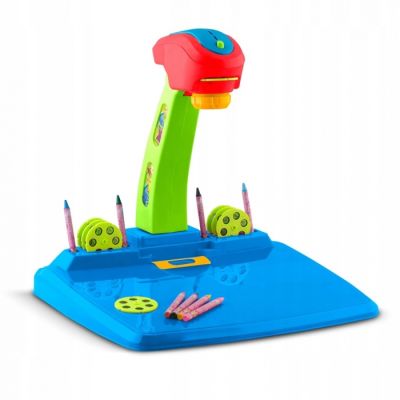 Proiector pentru desene cu accesorii incluse ricokids 772001 - albastru edeedi772001