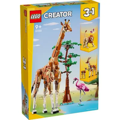 LEGO CREATOR 3IN1 ANIMALE SALBATICE DIN SAFARI 31150 VIVLEGO31150