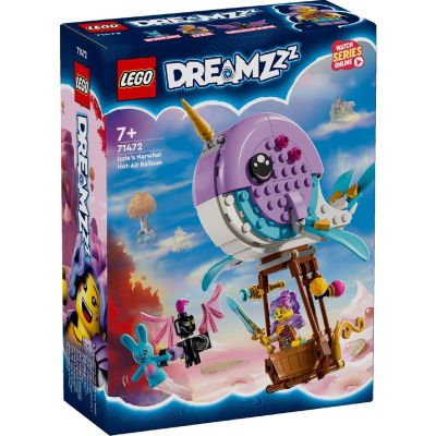 LEGO DREAMZ BALONUL CU AER CALD IN FORMA DE NARVAL AL LUI IZZIE 71472 VIVLEGO71472