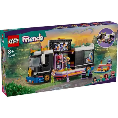 LEGO FRIENDS AUTOCAR DE TURNEU PENTRU STARURI POP 42619 VIVLEGO42619