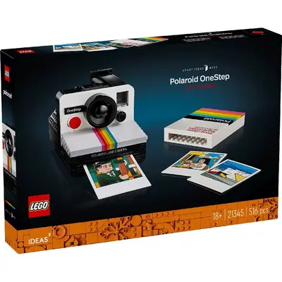 LEGO IDEAS CAMERA FOTO POLAROID ONE STEP SX 70 21345 VIVLEGO21345
