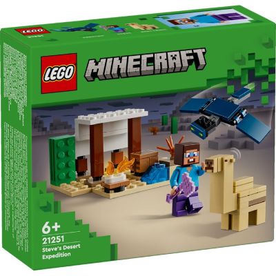 LEGO MINECRAFT EXPEDITIA IN DESERT A LUI STEVE 21251 VIVLEGO21251