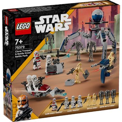 LEGO STAR WARS PACHET DE LUPTA CLONE TROOPER SI DROID DE LUPTA 75372 VIVLEGO75372