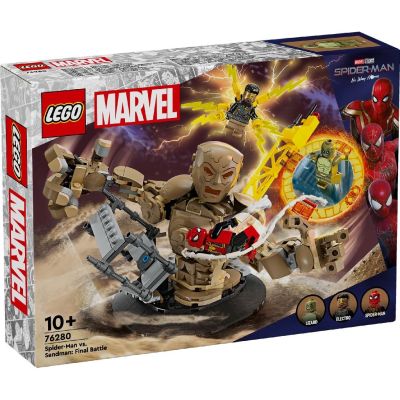 LEGO SUPER HEROES OMUL PAIANJEN VS SANDMAN BATALIA FINALA 76280 VIVLEGO76280