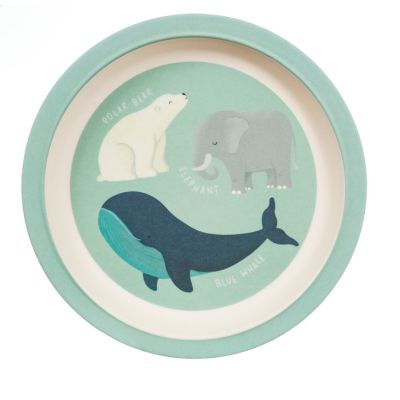 SB Farfurie din bambus Animals DNBSB_ZOE086_PLATE