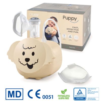 Aparat de aerosoli Flaem Puppy, fabricat in Italia, functionare continua, 2 viteze de... BITFlaemPuppy