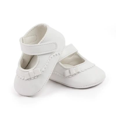 Pantofiori albi cu fundita - Bella MDD2776-p17