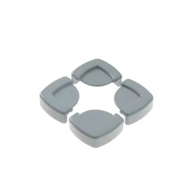 Set 4 protectii pentru colturi mobila BabyJem, gri JEMbj_0522