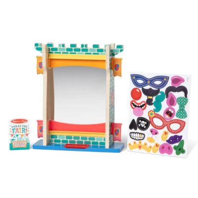 Set de joaca din lemn oglinda buclucasa - colectia distractie la targ - okemd92294