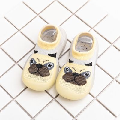 Mocasini crem cu talpa antiderapanta - doggye (marime disponibila: marimea 26) mbc03-1.marimea 26