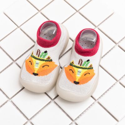 Mocasini gri cu visiniu cu talpa antiderapanta - vulpita indianca (marime disponibila: marimea 24) adc03-8.marimea 24