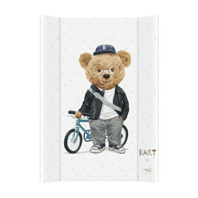 Saltea de infasat, Ceba Baby, Confort, 50x70 cm, Atasabila la patut, Fara BPA, 0 luni+, Fluffy Puffy Bart BYNW-203-132-686