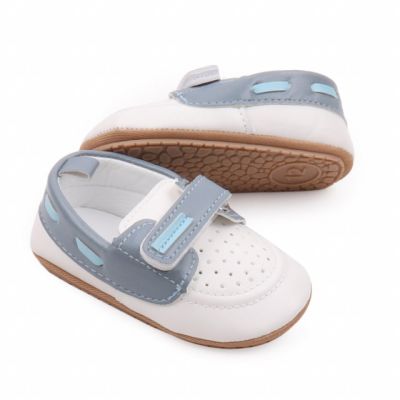 Pantofiori albi cu bleu de ocazie pentru baietei MDBBW3100-2-p9