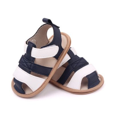 Sandalute bleumarine cu alb pentru baietei - Austin MBBB3019-1-p33