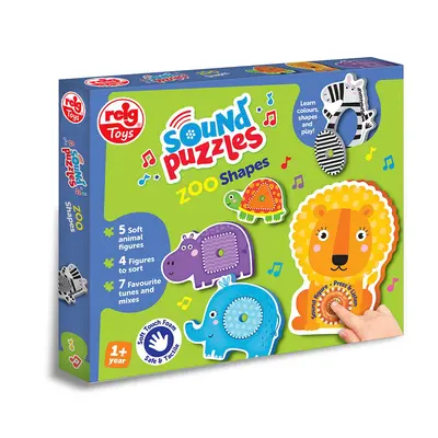 Puzzle cu sunete - animale zoo rgrz6608