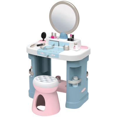 Salon de infrumusetare smoby my beauty dressing table cu accesorii hubs7600320249