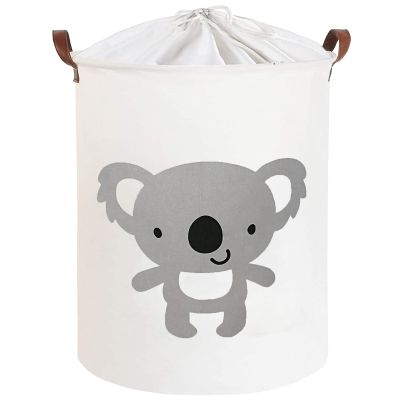 Cos Pliabil Pentru Jucarii, Rufe, Bumbac Canvas, Impermeabil, SIPO, 35x42 cm, Bumbac, 43l, Koala EKDBT026