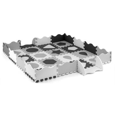 Puzzle din spuma, Jolly 4, 36 piese, 148x148 cm, Grey EKDmm5617