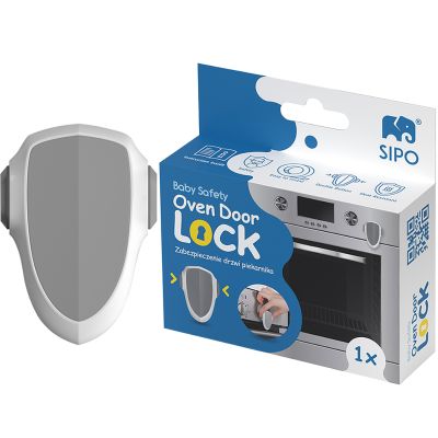 Set 2 buc, Blocator usa cuptor, SIPO Baby Safety, protectie deschidere masina de spalat vase EKDSBS-OV10