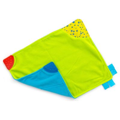 Jucarie din plus, fosnaitoare si functie dentitie, Blanky Green EKD128048