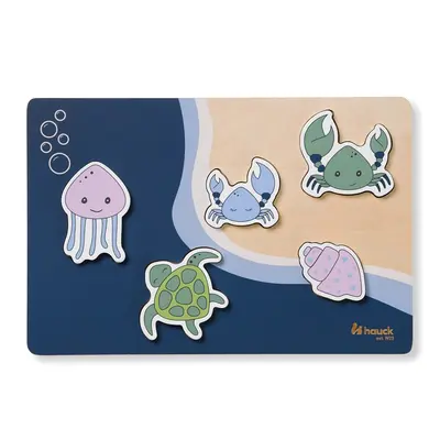 Puzzle din lemn certificat FSC, Hauck, Sea EKDhk13106