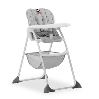 Scaun de hranire pentru bebelusi, Sit N Fold, Hauck, Mickey Mouse Grey EKD64109-5