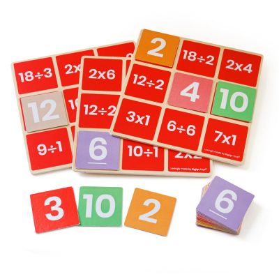Bingo matematic - inmultiri si impartiri