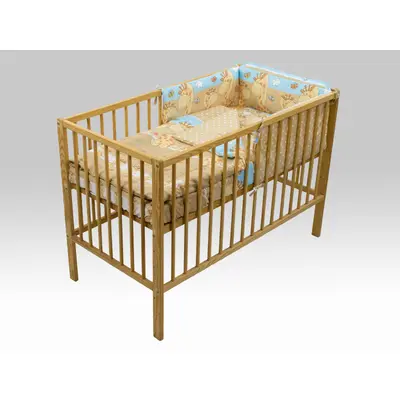 Aparatoare Laterala MyKids Happy Giraffe Albastru 140x70 - MYK00006575