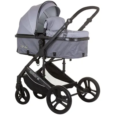 Carucior chipolino amore 2 in 1 ash grey hubkkam02402as