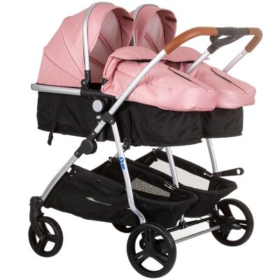 Carucior gemeni chipolino duo smart 2 in 1 flamingo hubkbds02405fl