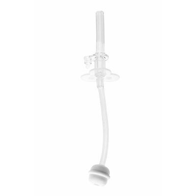 Set 2 paie, Bocioland, Silicon, Potrivit pentru cana cu manere BOC0542, 6 luni+, Transparent BYNBOC0540