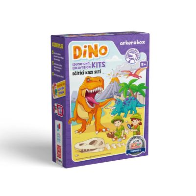 Arkerobox - Set arheologic educational si puzzle 3D, Dino JEMARK2162