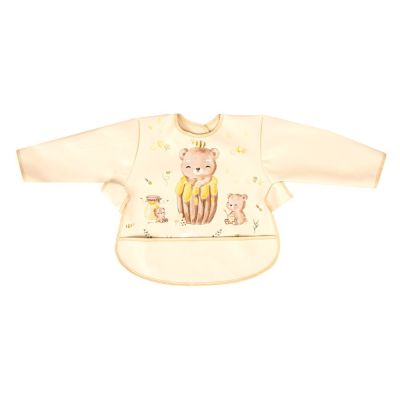 Baveta impermeabila cu maneci lungi Happy Bear BBK53-192