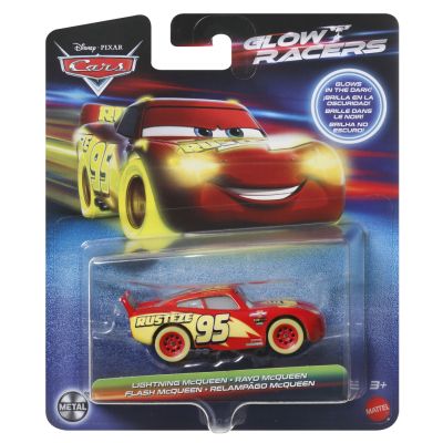 CARS GLOW RACERS MASINUTA METALICA FULGER MCQUEEN 1:55 VIVMTHPG76_HPG77