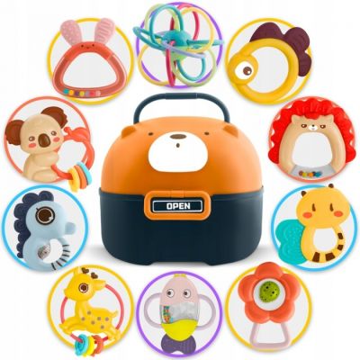 Cutie cu 10 jucarii pentru copii ricokids 773800 edeedi773800
