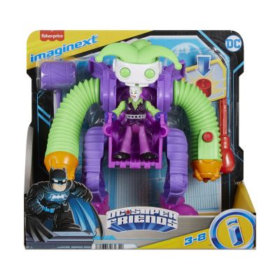 FISHER PRICE IMAGINEXT DC SUPER FRIENDS VEHICUL CU FIGURINA JOKER VIVMTM5649_HGX80