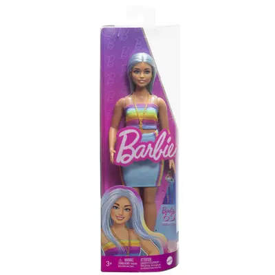 PAPUSA BARBIE FASHIONISTA CU PAR AURIU SI TOP SPORT VIVMTFBR37_HRH16
