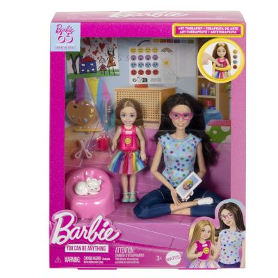 BARBIE PAPUSA BARBIE YOU CAN BE TERAPEUT IN ARTA VIVMTHRG48