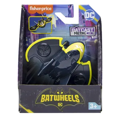 FISHER PRICE BATWHEELS MASINUTA METALICA AVIONUL BATWING 1:55 VIVMTHML12_HYB67