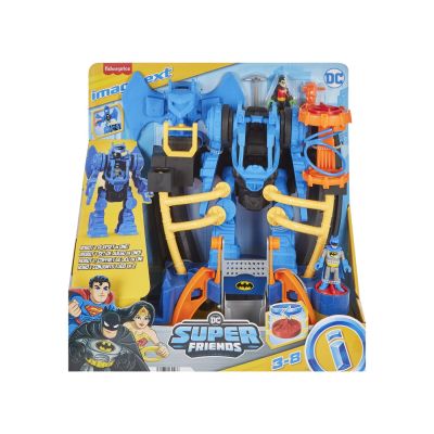 FISHER PRICE IMAGINEXT DC SUPER FRIENDS ROBOT BATMAN SI CENTRU DE COMANDA VIVMTHML02