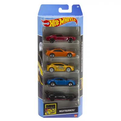 SET 5 MASINI HOT WHEELS NIGHTBURNERZ VIVMT1806_HTV43