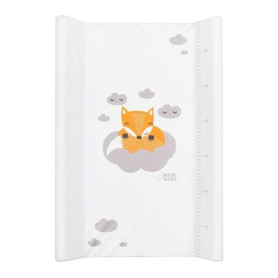 Saltea de infasat, New Baby, 50x70, Atasabila la patut, Cu taliometru, Fara substante nocive, 0 luni+, Fox BYN39088