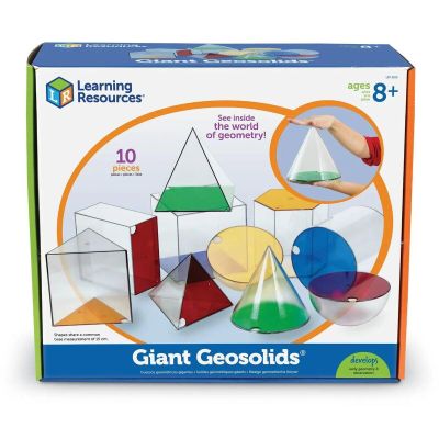 Corpuri geometrice gigant (10 piese)
