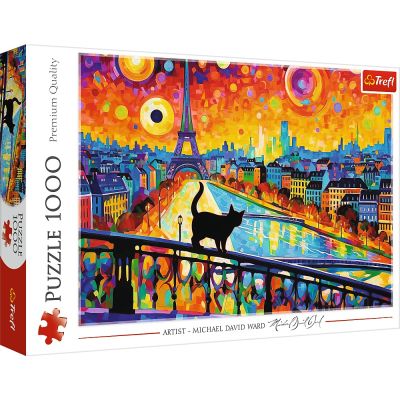 PUZZLE TREFL 1000 PISICA DIN PARIS VIV10795