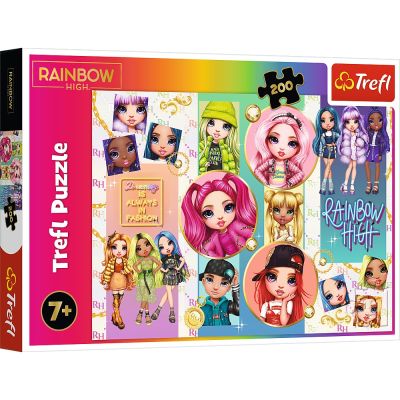 PUZZLE TREFL 200 RAINBOWHIGH PAPUSILE VIV13289